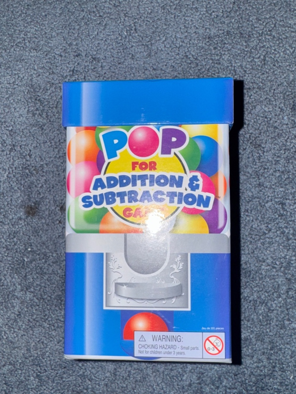 Pop for Addition & Subtraction Educational Game - Blue